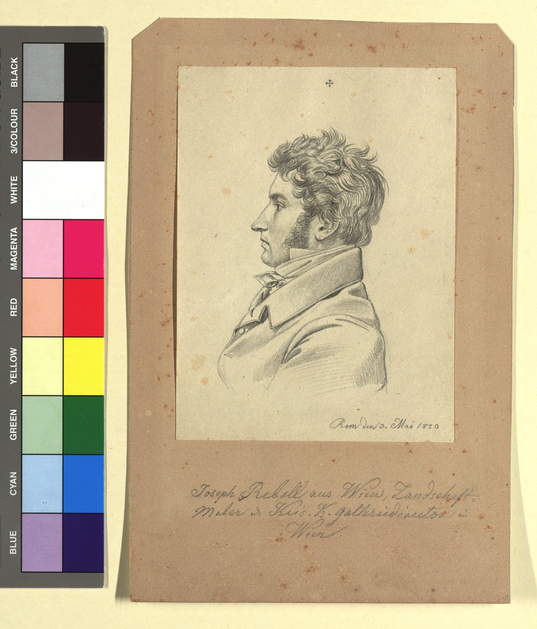 Josef Rebell (1787-1828), maler av Johann Adam Klein