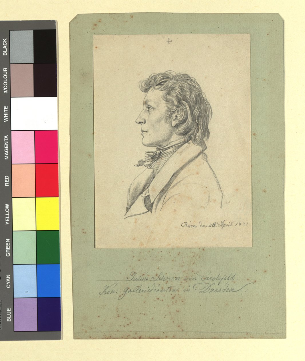 Julius Schnorr von Carolsfeld (1794-1872), maler av Johann Adam Klein