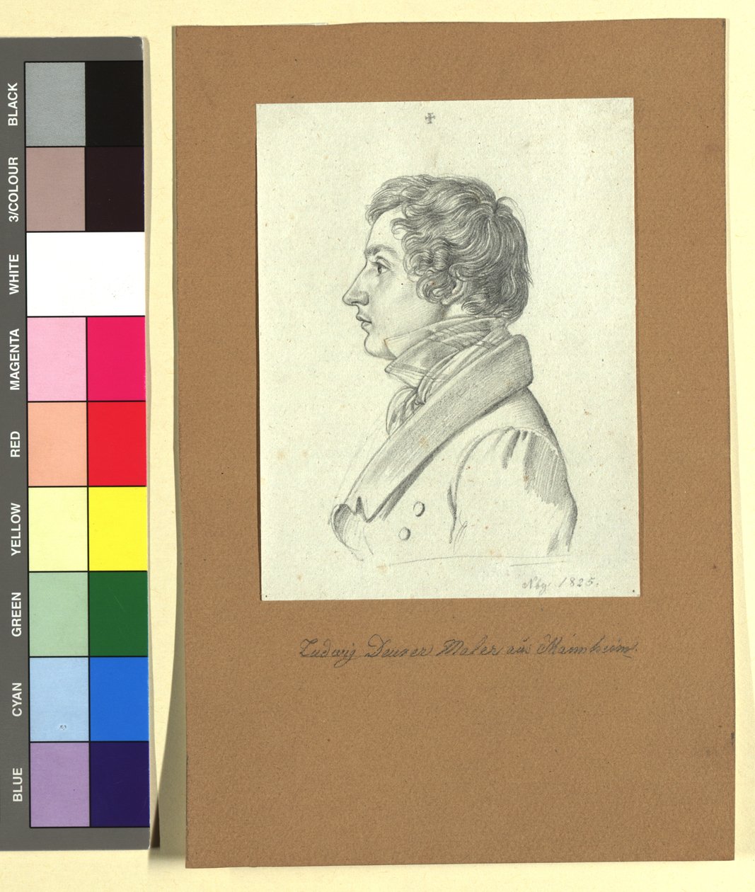 Ludwig Deurer (1806-1847), maler av Johann Adam Klein