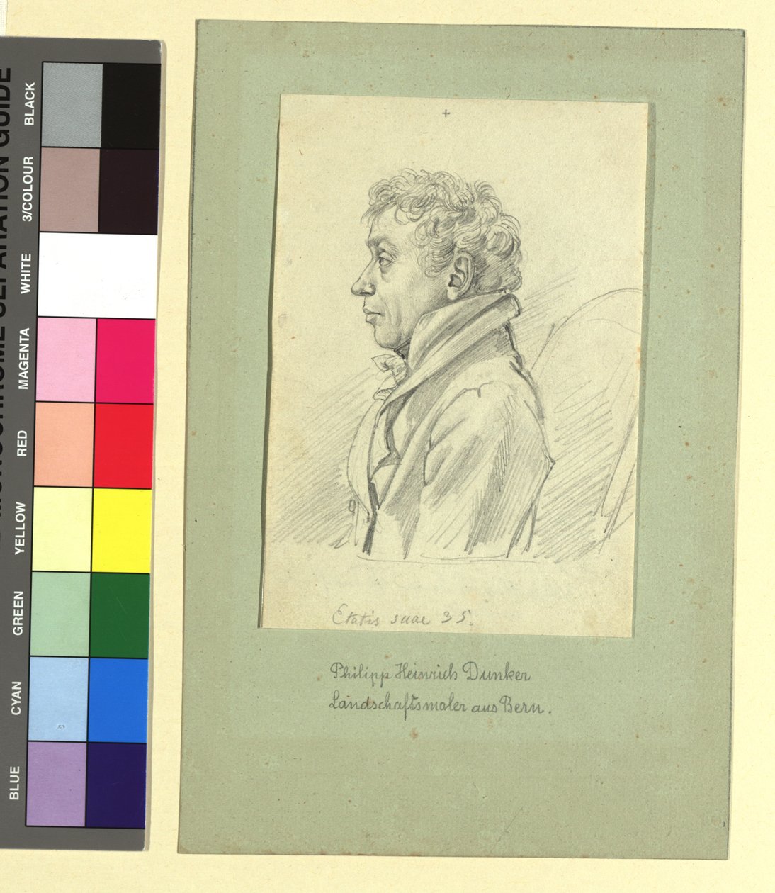 Philipp Heinrich Dunker (1779-1836), maler av Johann Adam Klein