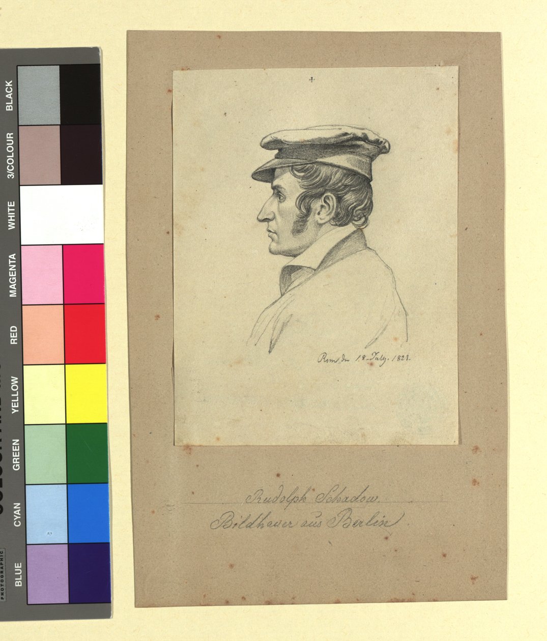 Rudolf Schadow (1786-1822), billedhugger av Johann Adam Klein
