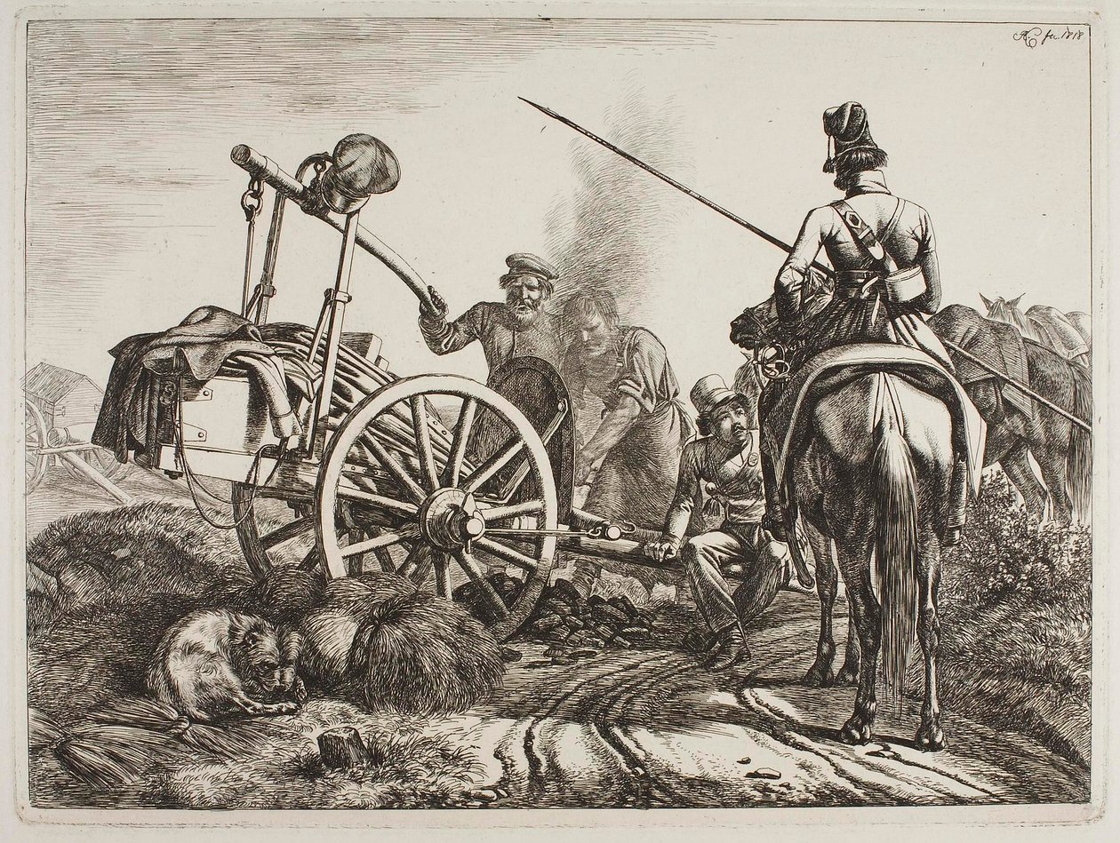 Russisk feltsmie av Johann Adam Klein
