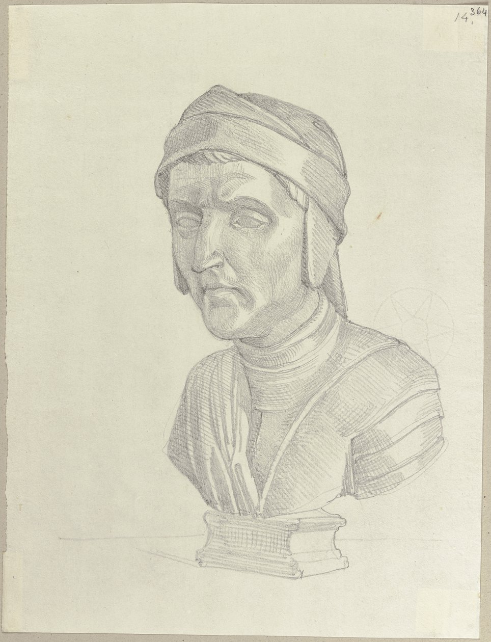 Fra: Samling av konturer og gjennomtegninger, bind 2, blad 25 av Johann Anton Ramboux