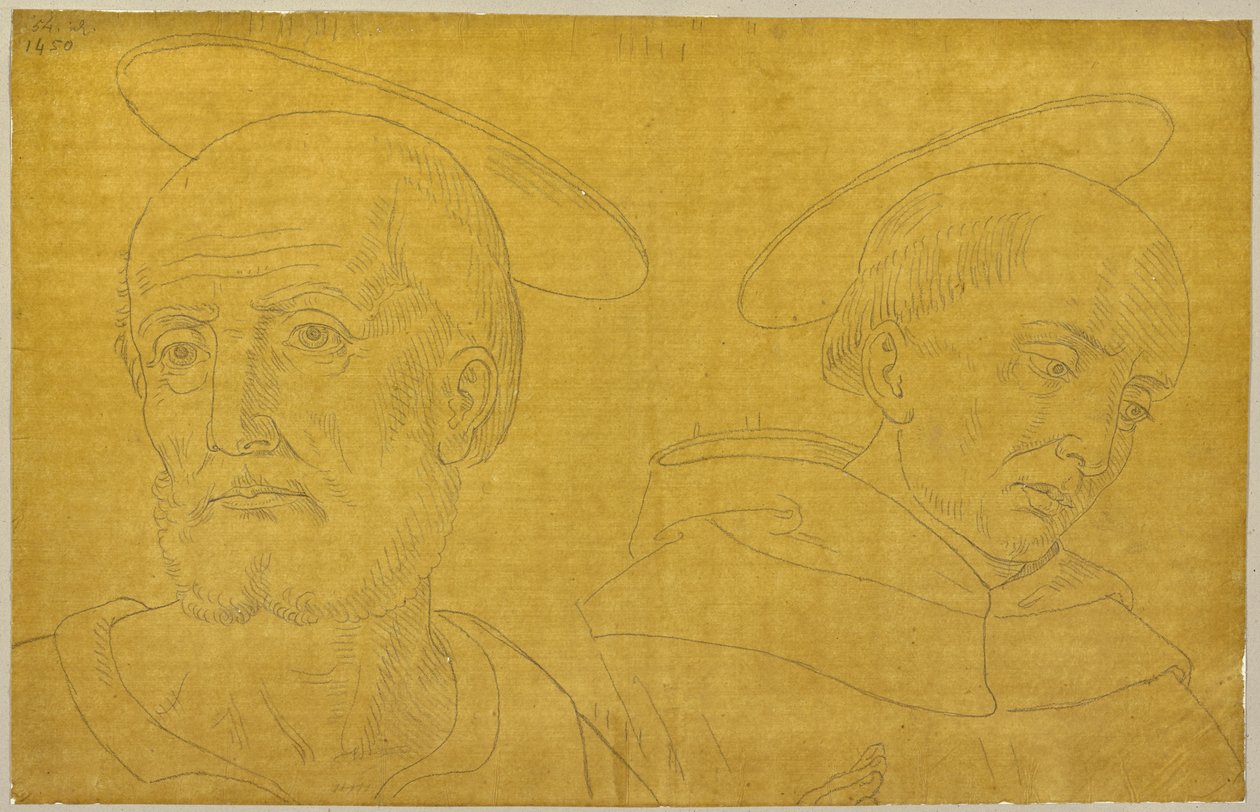 Fra: Samling av omriss og gjennomtegninger, bind 7, blad 72 av Johann Anton Ramboux