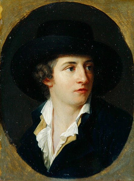 Portrett av Johann Christian Ruhl av Johann August the Younger Nahl