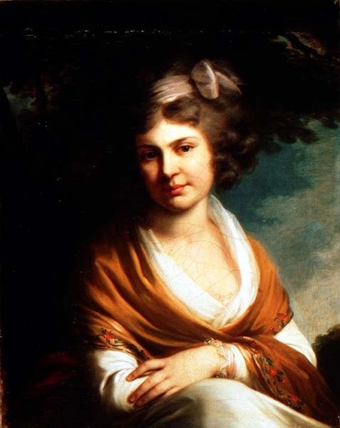 Portrett av grevinne Natalia Alexandrovna Suvarova (1775-1844) 1795 (olje på lerret) av Johann Baptist Edler von Lampi