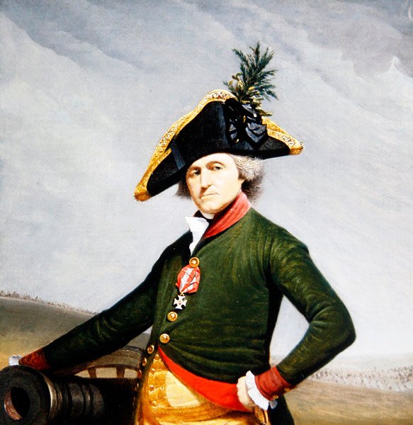 Portrett av Baron de Pfortzheim (olje på lerret) av Johann Baptist II Lampi