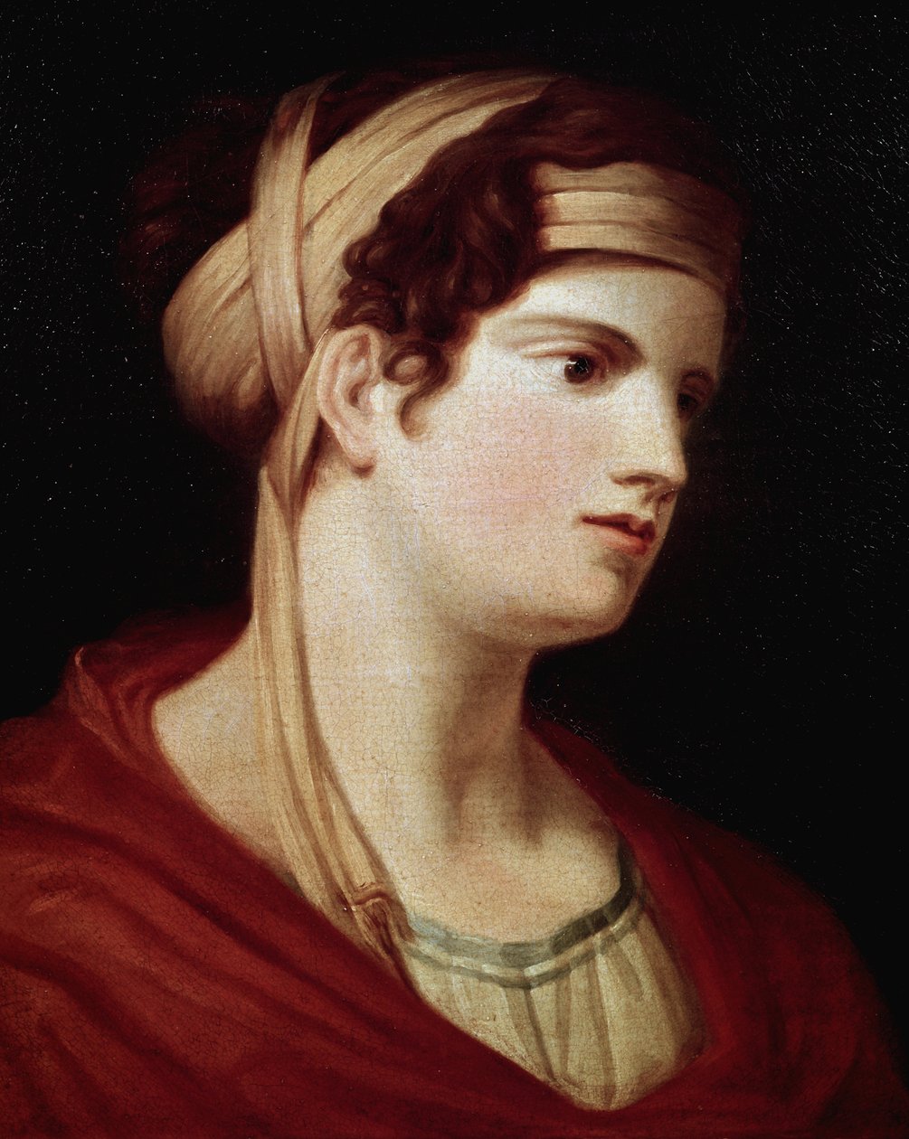 Portrett av grevinne Therese Brunswick. Grevinne som inspirerte Ludwig van Beethoven (1770-1827) til måneskinnsonaten, Opus 27 nummer 2. Maleri av Giovanni Battista (1751-1830), olje på lerret, tidlig på 1800-tallet. Fødested til Beethoven, Bonn (Tyskland) av Johann Baptist I Lampi