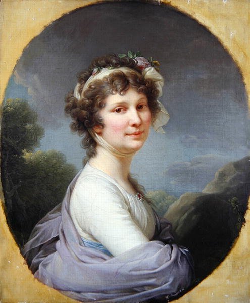 Theresia Edler von Wohlleben av Johann Baptist I Lampi