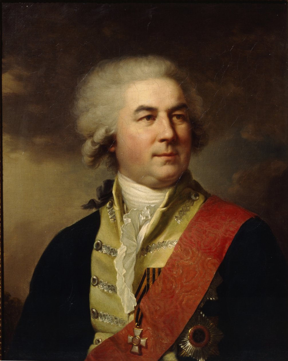Portrett av grev Pyotr Zavadovsky 1739–1812 av Johann Baptist Lampi the Younger
