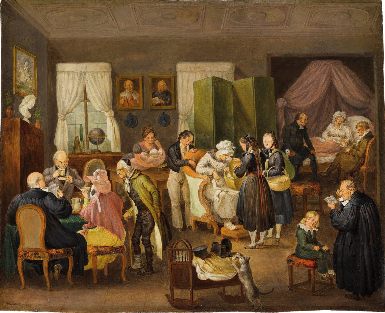 Visit to the Protestant Pastor