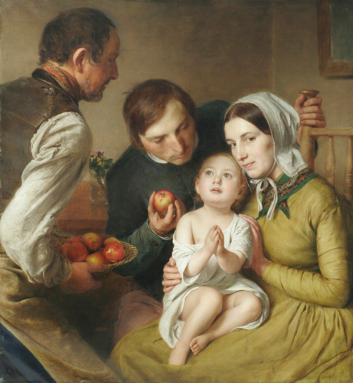 Lære å spørre (Reiter-familien) av Johann Baptist Reiter