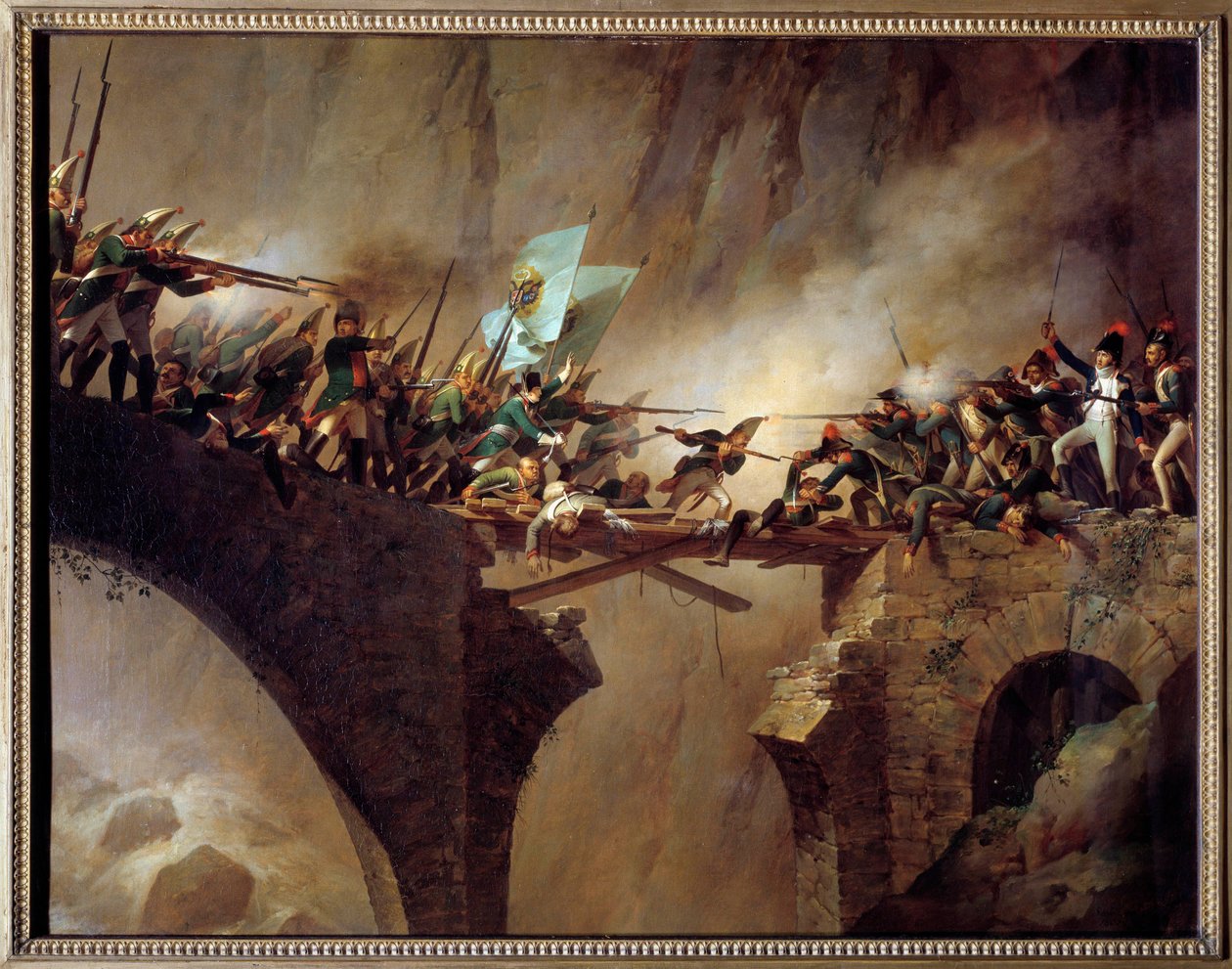 Battles of the Second Coalition: "" Passasjen av Devil