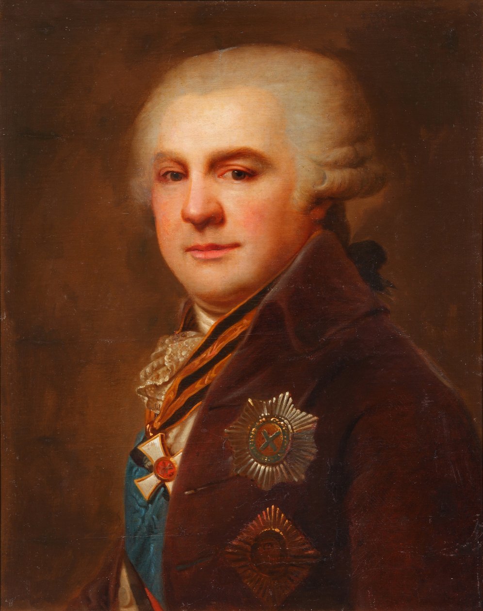 Portrett av grev Alexander Nikolaevich Samoilov 1744-1814, etter 1796 av Johann Baptist von Lampi the Elder