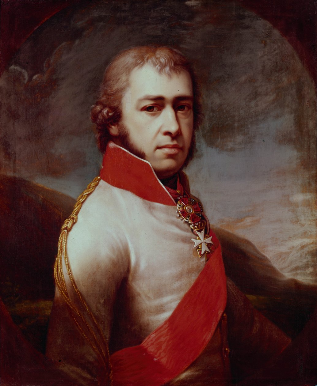 Portrett av grev Boris Vladimirovich Golitsyn 1769-1813, 1797 av Johann Baptist von Lampi the Elder
