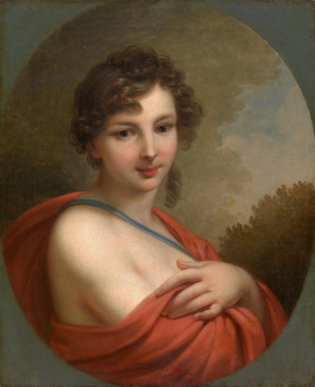 Portrett av Elena Naryshkina 17851855, 1800 av Johann Baptist von Lampi the Elder