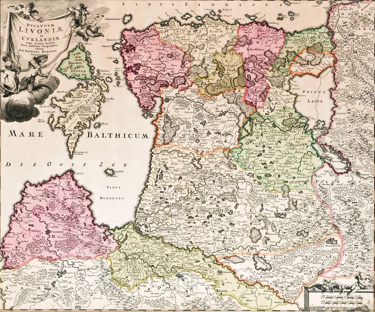 Fra Østersjøen av Johann Baptista Homann