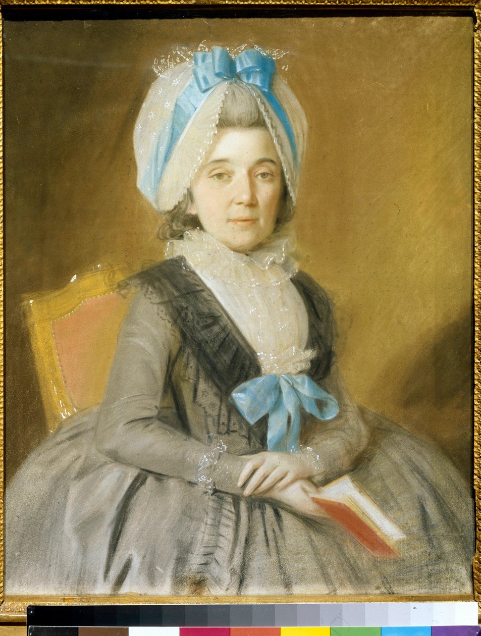 Portrett av prinsesse Praskovya Ivanovna Galitzine (1734-1802) - Tegning av Johann Bardou (1745-1788) - Portrett av prinsesse Praskovya Ivanovna Golitsyna (1734-1802) - Pastell på pergament av Johann Bardou (aktiv 17874) - 17874-1787 cm - Staten Tretyakov av Johann Bardou