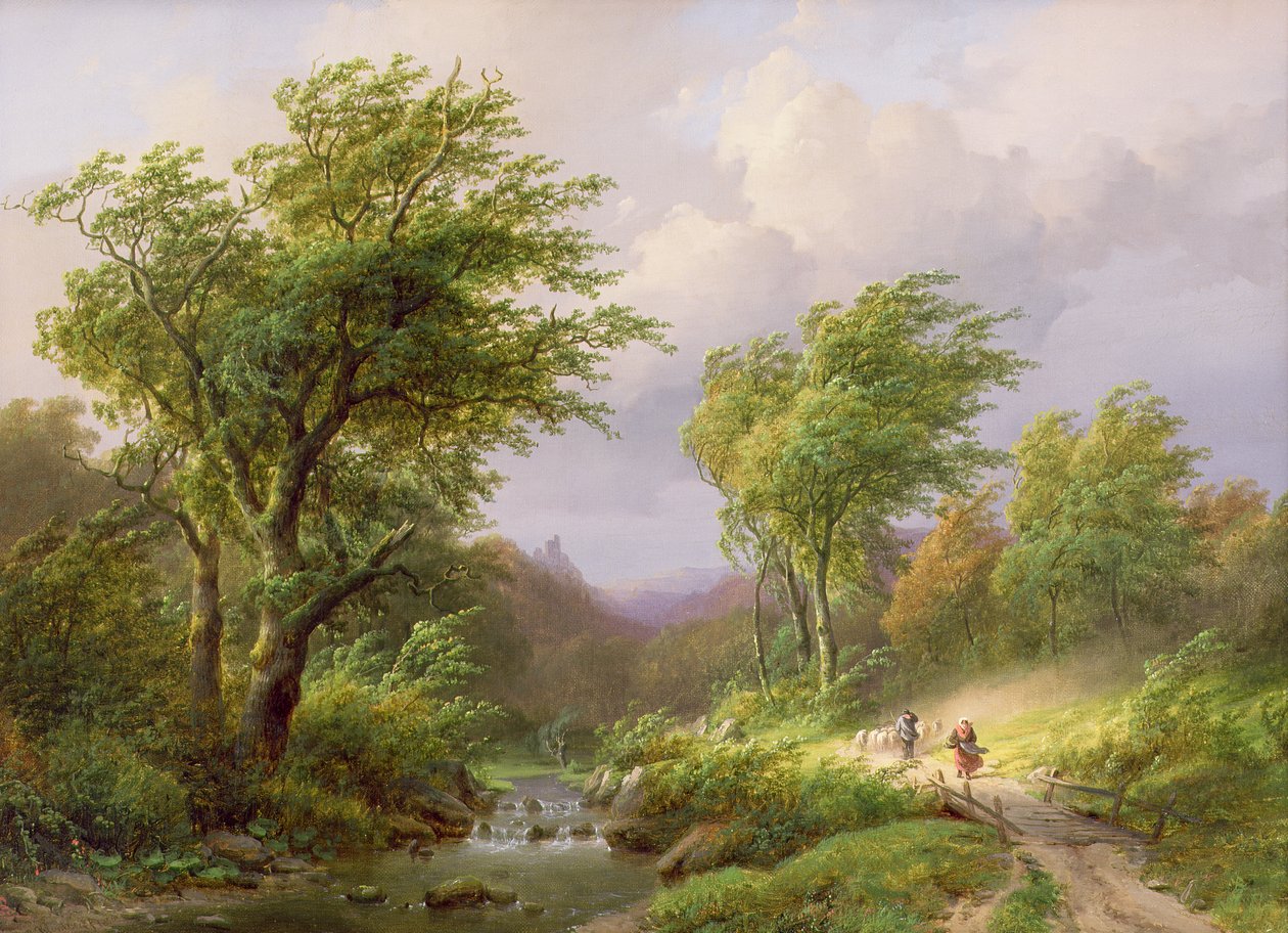 En sommerdagbris av Johann Bernard Klombeck