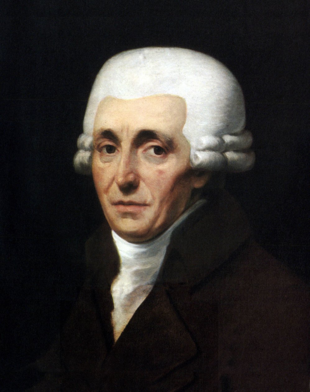Portrett av Joseph Haydn (1732–1809), østerriksk komponist. Maleri av Johann Carl Roesler 1799. av Johann Carl Roelser