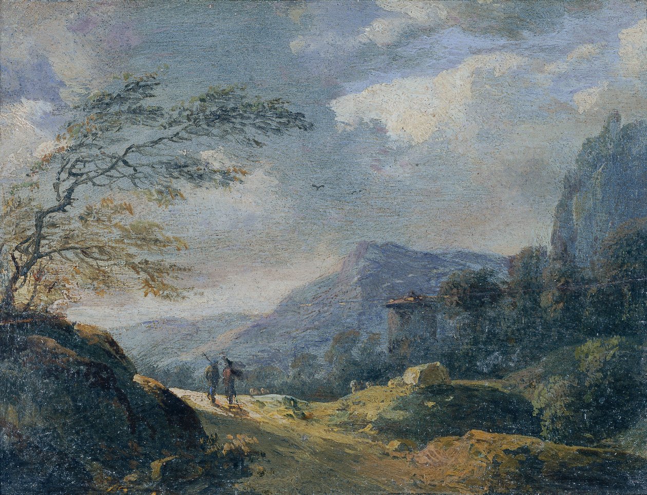 Lite fjellandskap av Johann Christian Brand