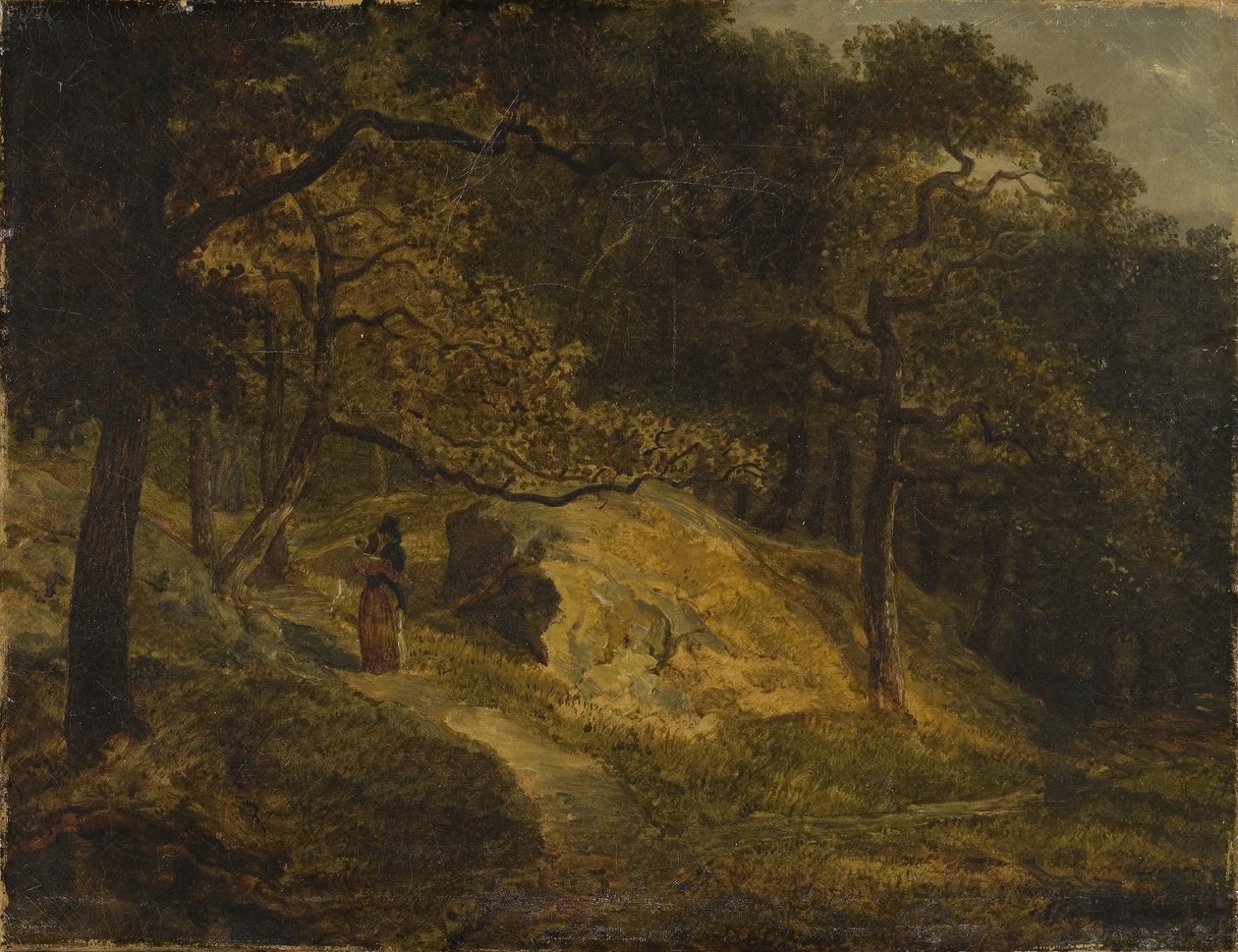 På Djurgården i Stockholm av Johann Christian Ezdorf
