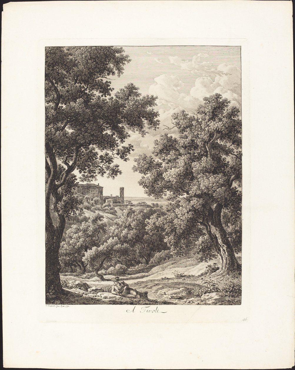 Og Tivoli av Johann Christian Reinhart