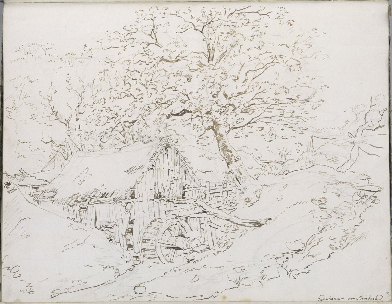 Jernhammer i Steinbach av Johann Christian Reinhart