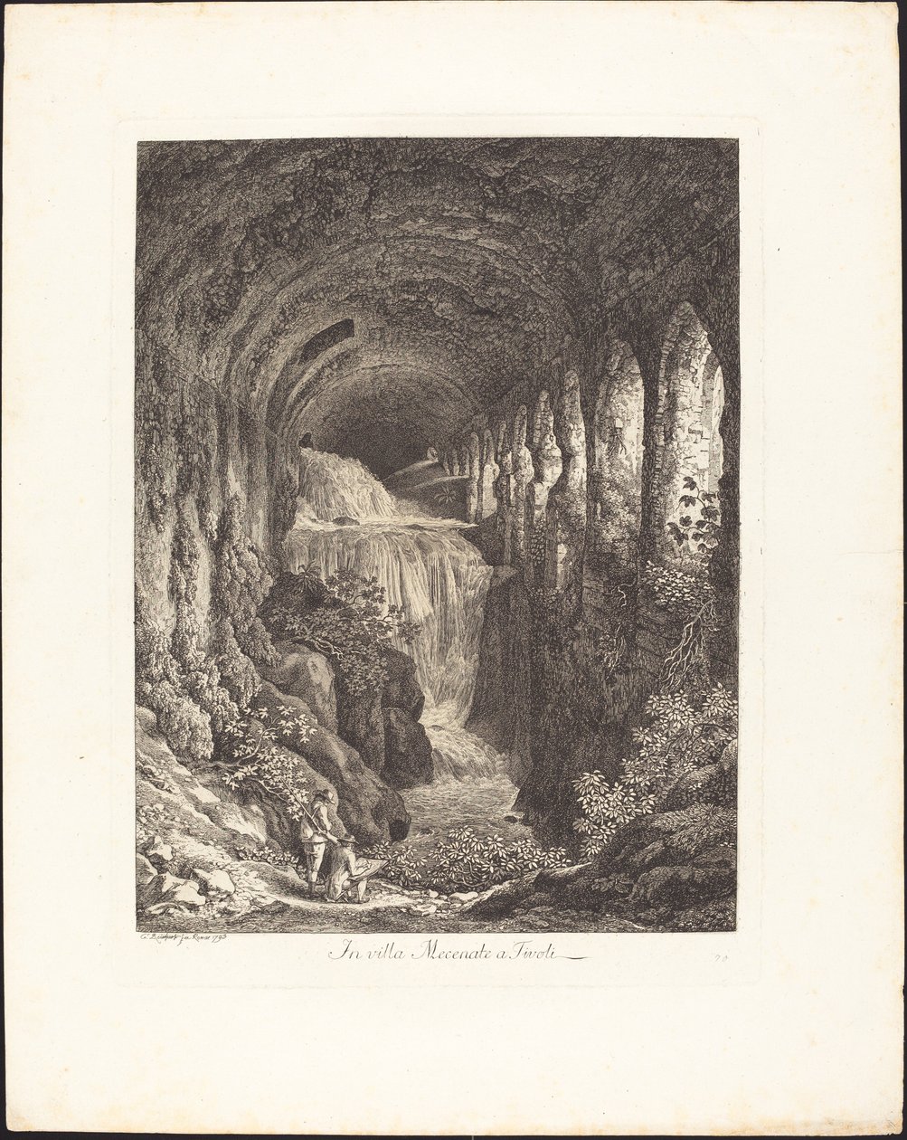 I Villa Mecenate av Johann Christian Reinhart