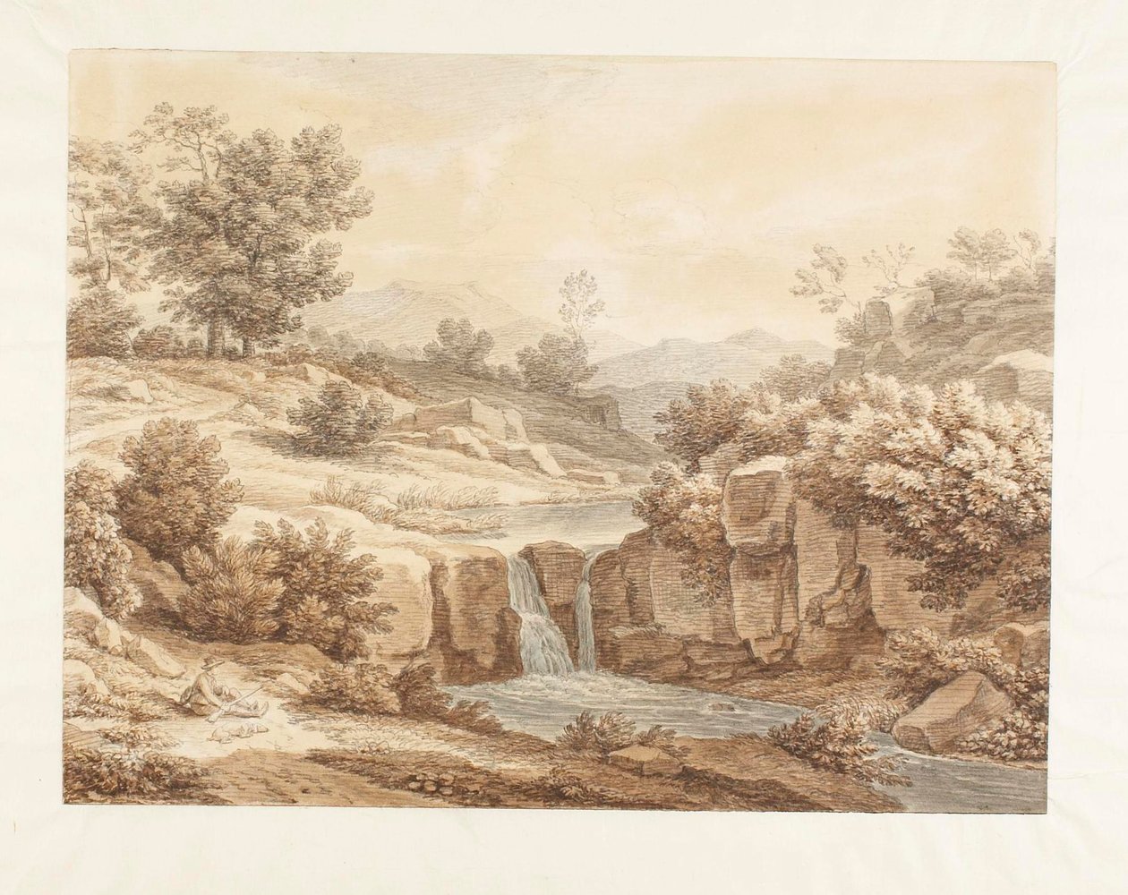 Landskap av Johann Christian Reinhart