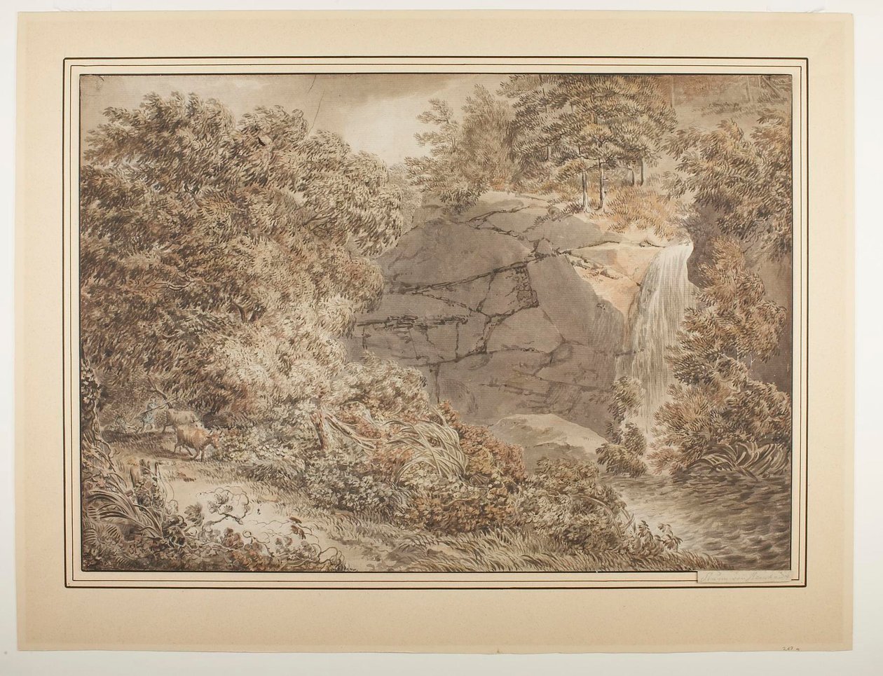 Landskap av Johann Christian Reinhart