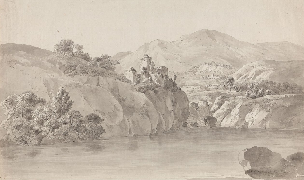 Terracina av Johann Christian Reinhart