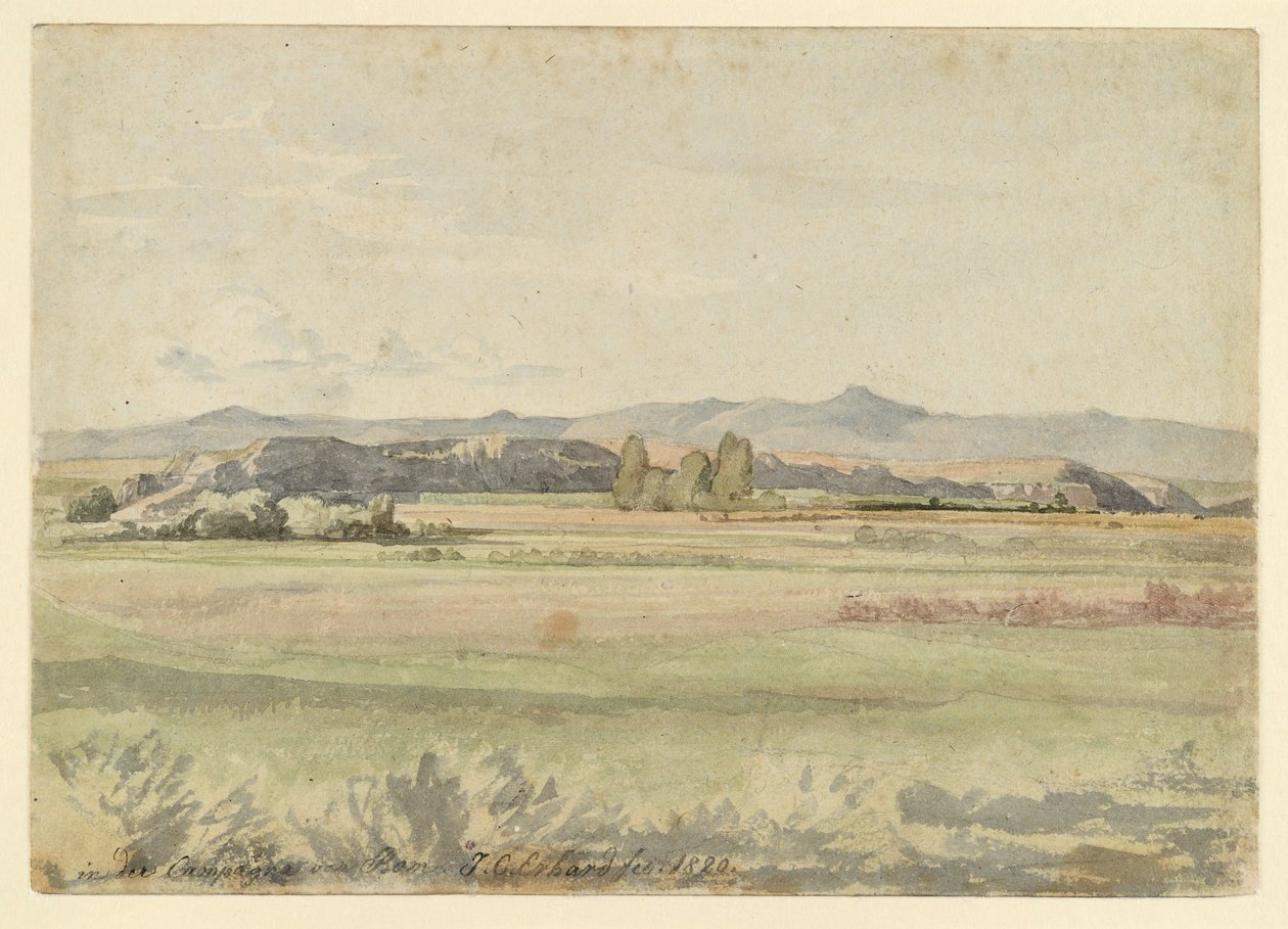 Landskap i Campagna av Johann Christoph Erhard