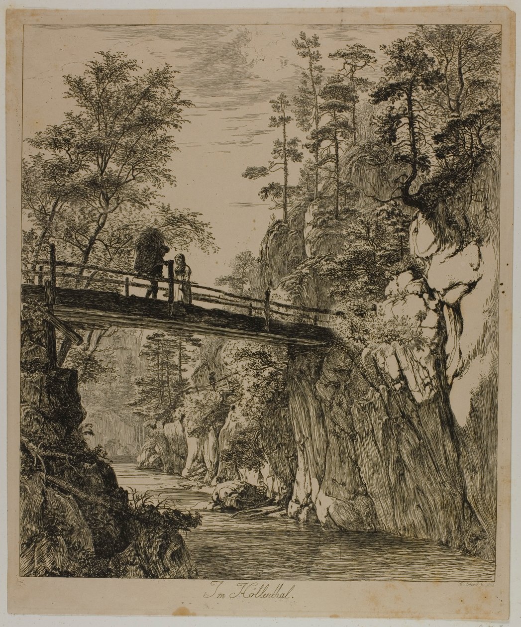 I Höllenthal av Johann Christoph Erhard