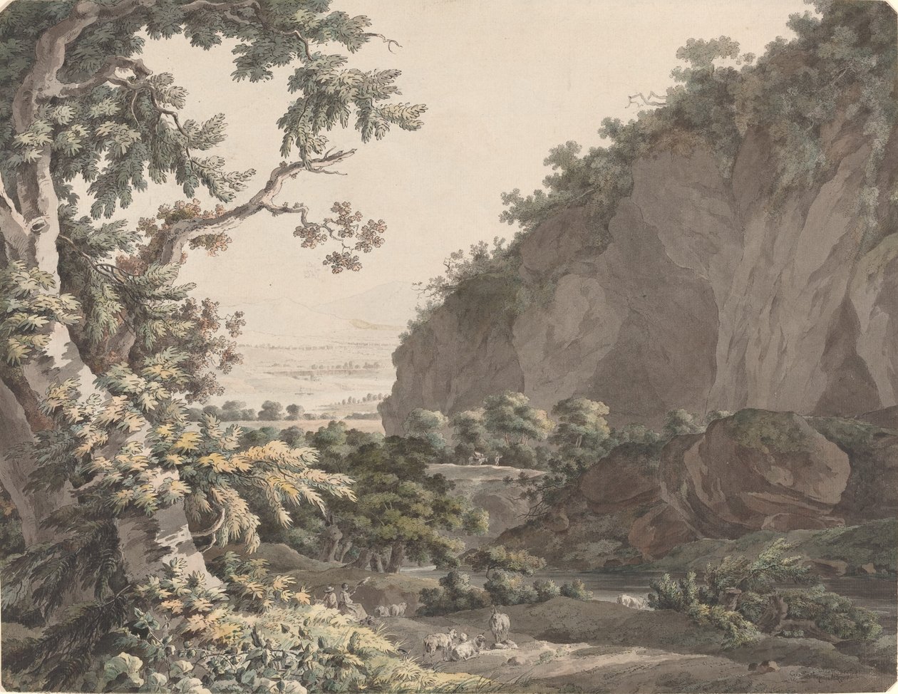 A Wooded Valley with Rocky Cliffs   1225516   no       norwegian Successfully Translated  Original: Madame Tang (To Fujin), from the series "Twenty-four Paragons of Filial Piety in China (Morokoshi nijushiko)" Translat: Madame Tang (To Fujin), from the ser av Johann Conrad Steiner