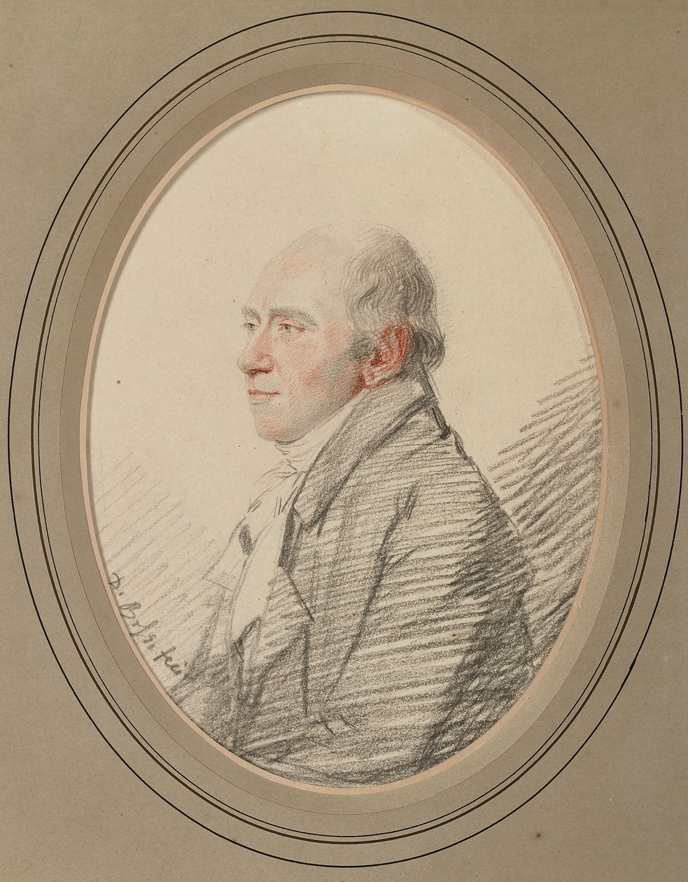 Portrett av komponisten Muzio Clementi 1752-1832, slutten av 1820-årene. av Johann Dominik Bossi