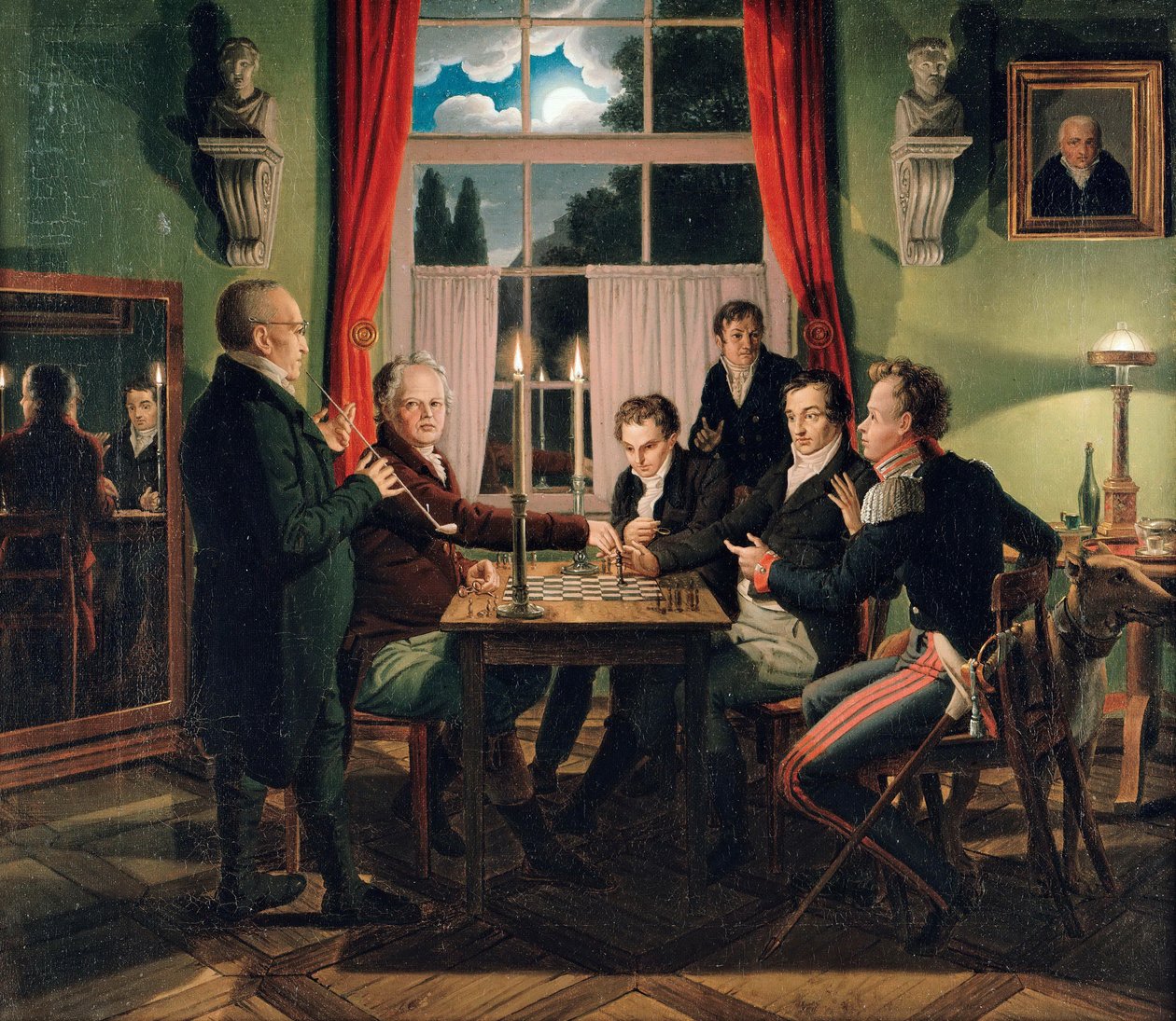 Sjakkspill av Johann Erdmann Hummel