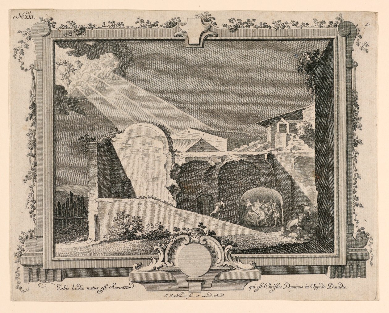 For deg er i dag født en frelser som er Kristus Herren i Davids by av Johann Esaias Nilson