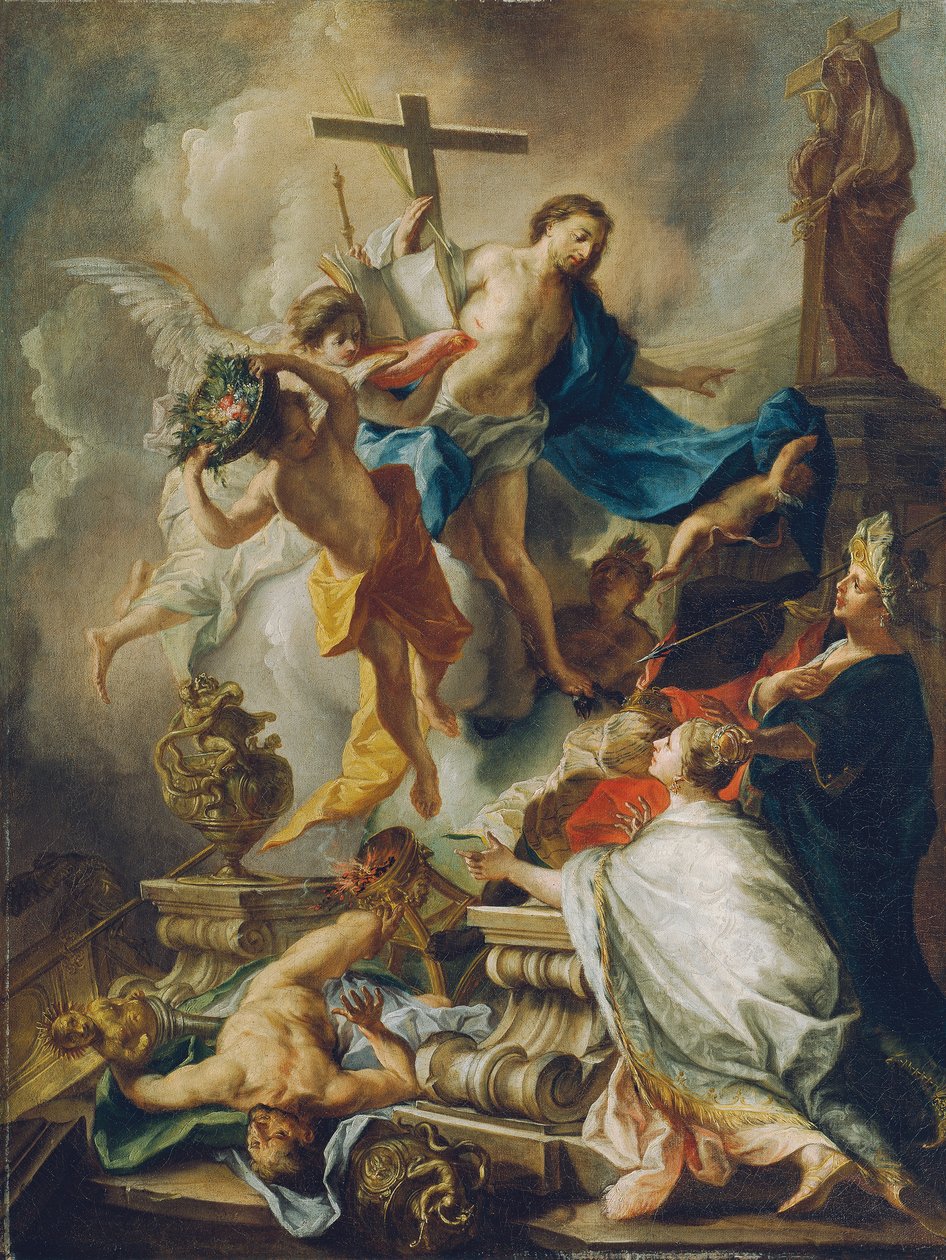 Kristendommens seier over hedendommen av Johann Evangelist Holzer