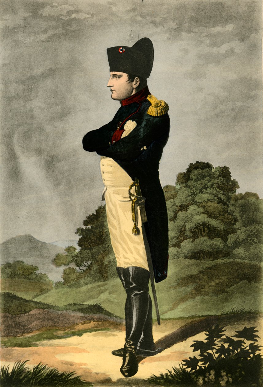 Napoleon, franskmennenes keiser og kongen av Italia, 1806, 1921. av Johann Friedrich Arnold
