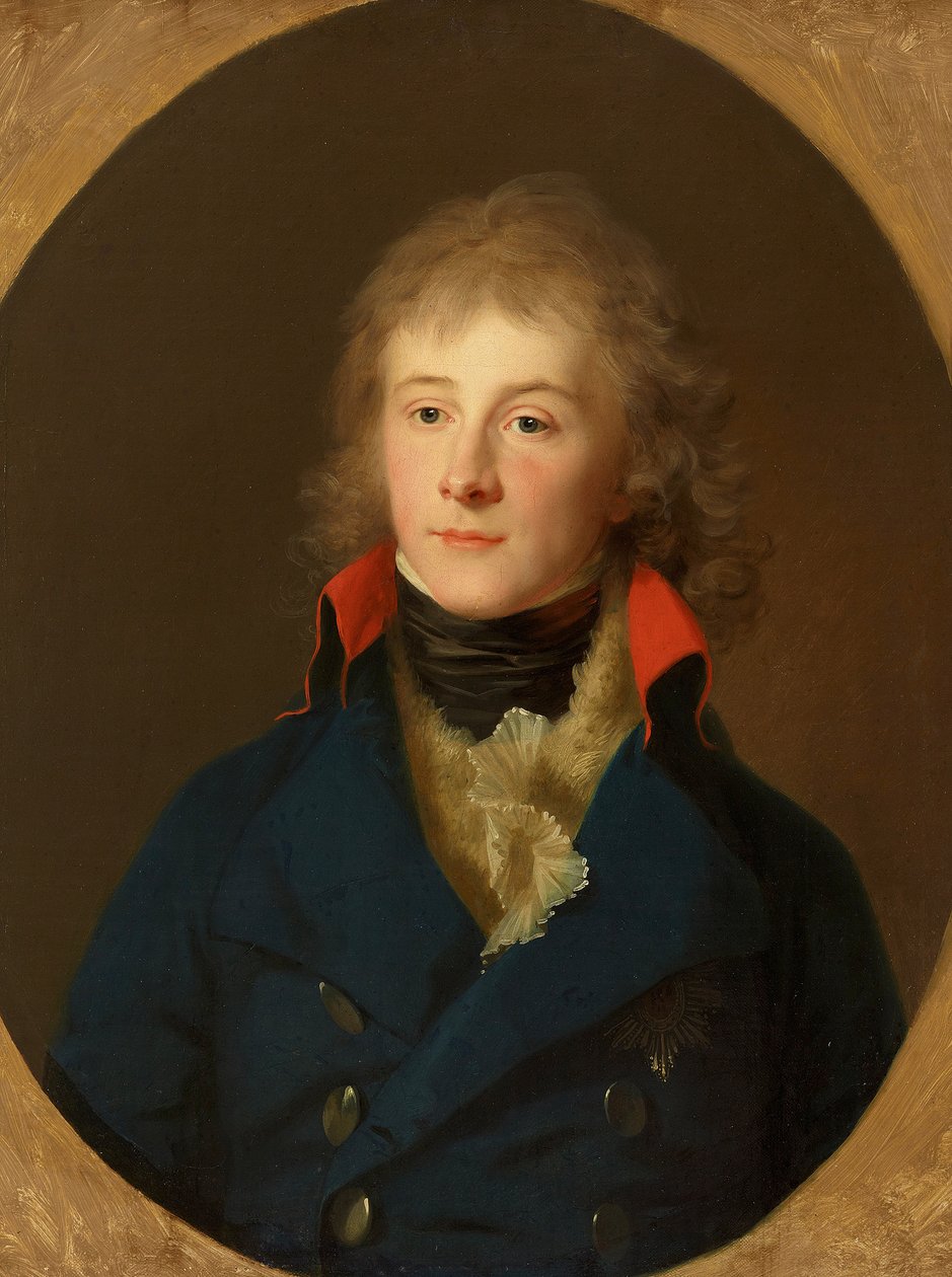 Portrett av prins Ludvig Ferdinand av Preussen av Johann Friedrich August Tischbein