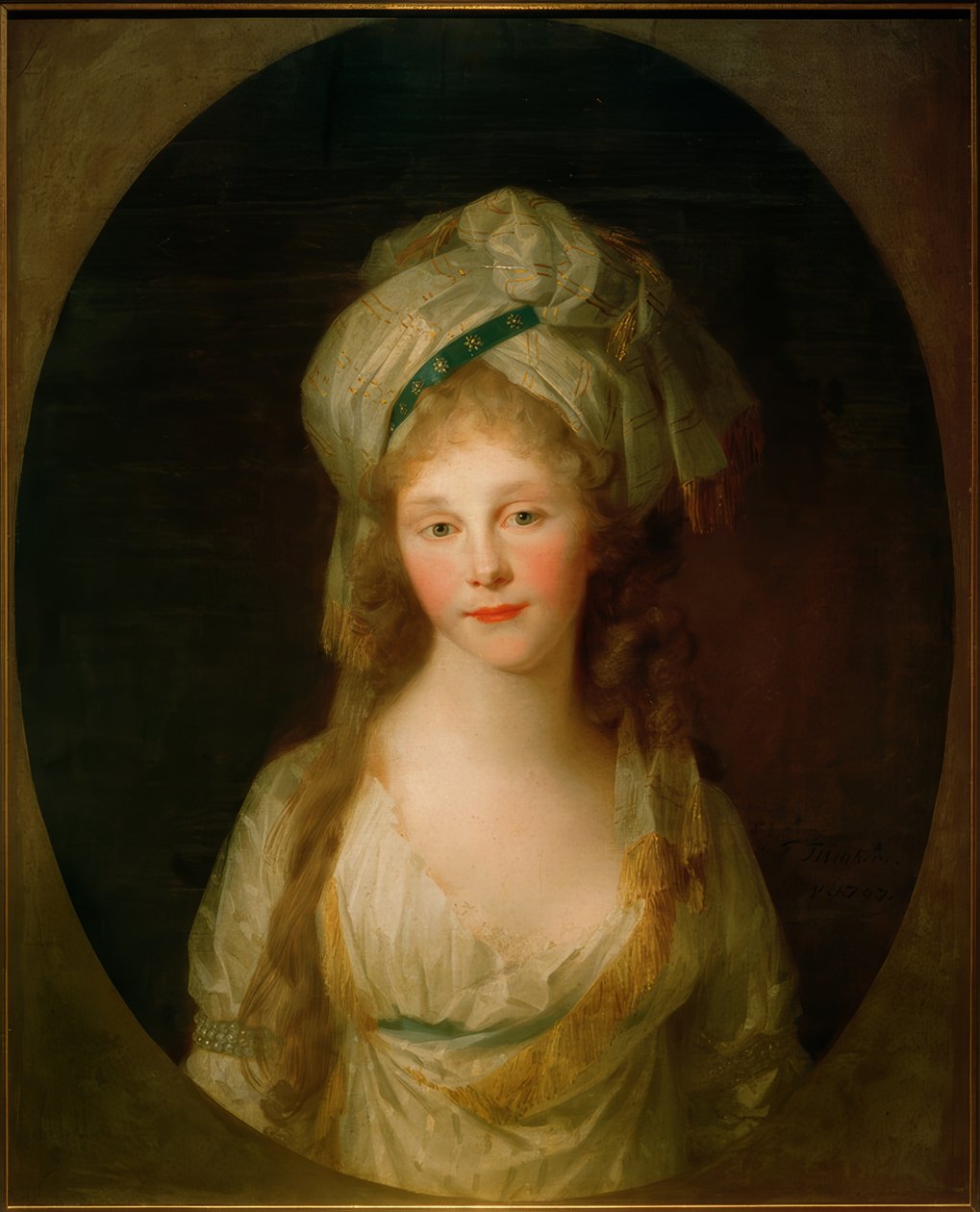 Friederike Prinsesse av Preussen av Johann Friedrich August Tischbein