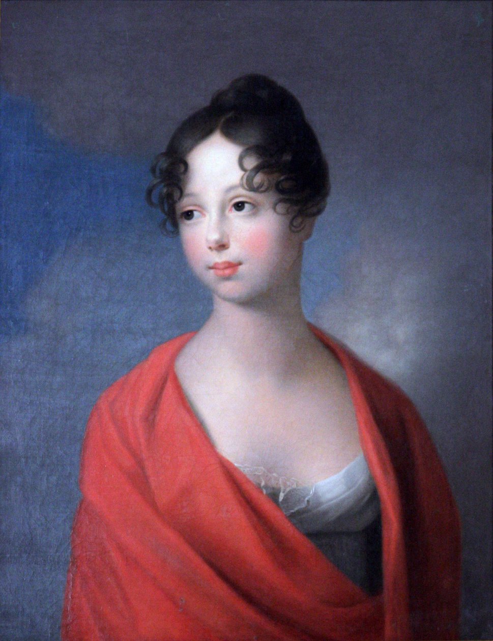 Storhertuginne Catherine Pavlovna av Russland 1788-1819, tidlig på 1800-tallet. av Johann Friedrich August Tischbein