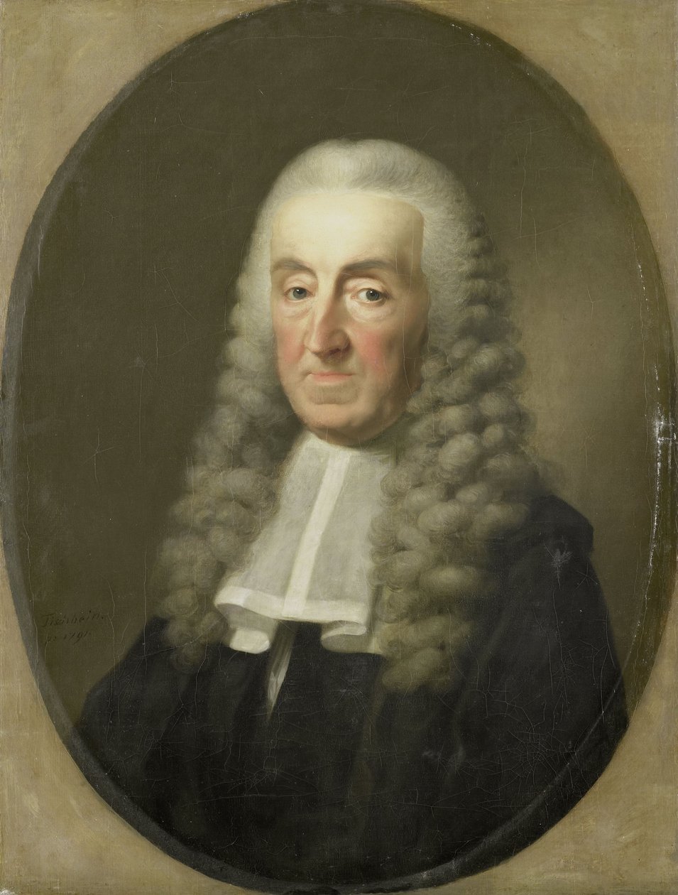 Portrett av Jan van de Poll av Johann Friedrich August Tischbein