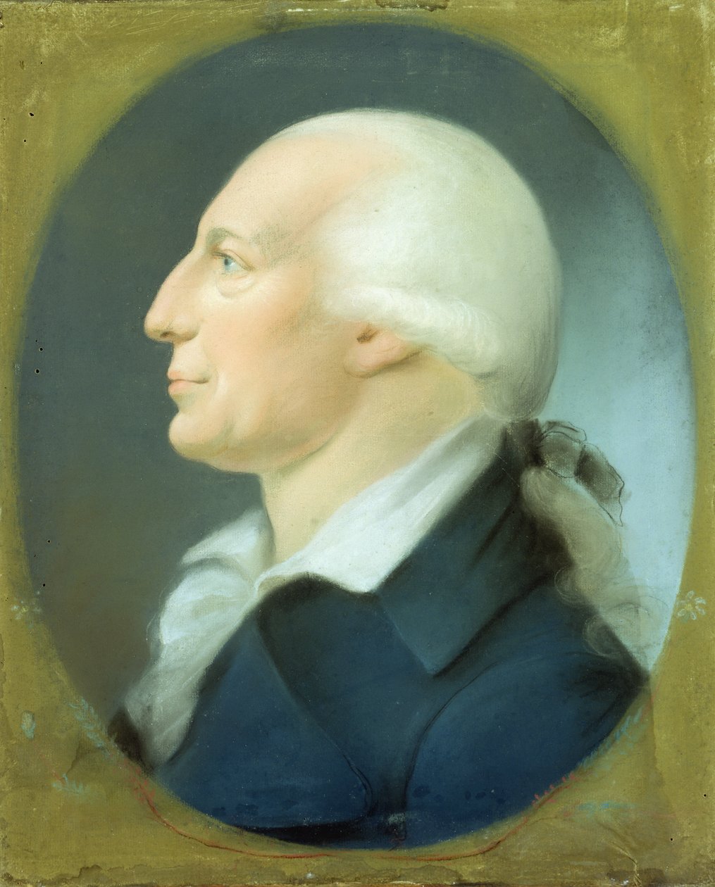 Portrett av Reinhold Forster, ca. 1780-04 av Johann Friedrich August Tischbein