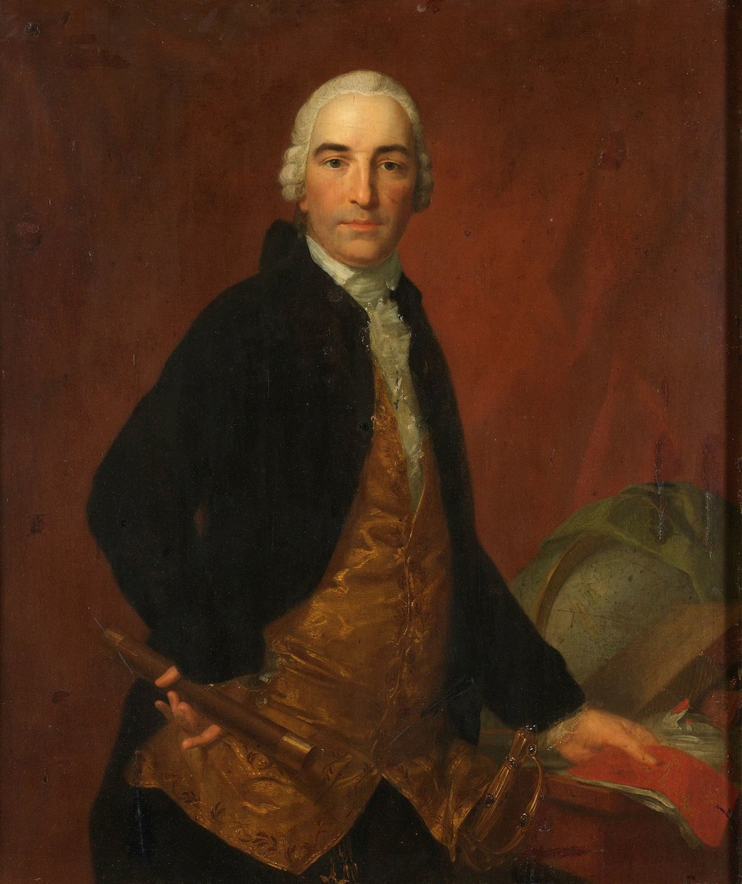 Portrett av Willem Arnold Alting, generalguvernør for det nederlandske østindiske kompaniet av Johann Friedrich August Tischbein
