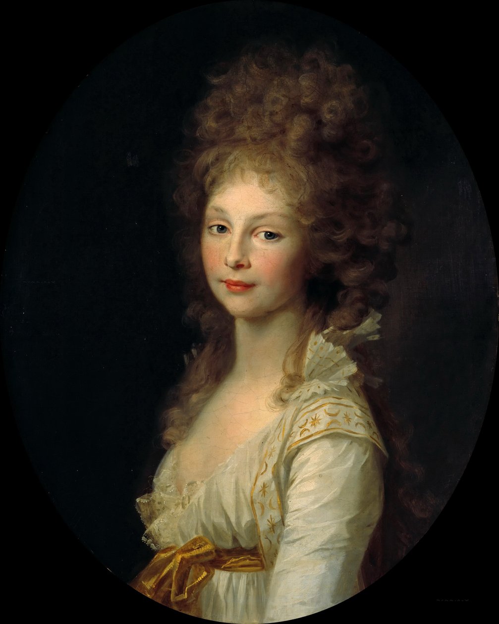 Prinsesse Frederica Charlotte av Preussen 1767-1820, 1797-1798. av Johann Friedrich August Tischbein