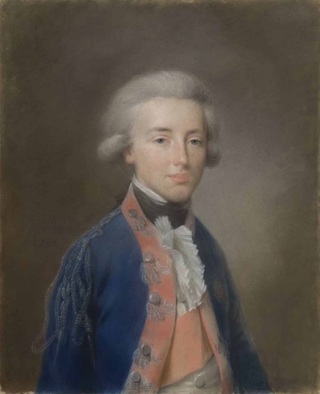 Willem Frederik (1772-1843), prins av Orange-Nassau. Eldste sønn av prins William V, senere William I, konge av Nederland av Johann Friedrich August Tischbein