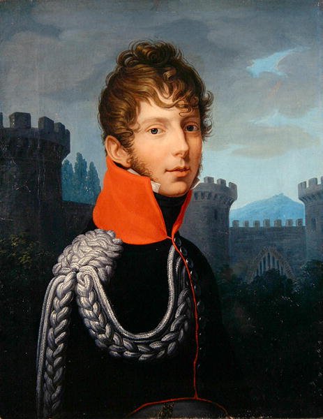 Wilhelm Friedrich Ernst von Dalwigk zu Schauenburg, ca. 1810 (olje på lerret) av Johann Friedrich Bury
