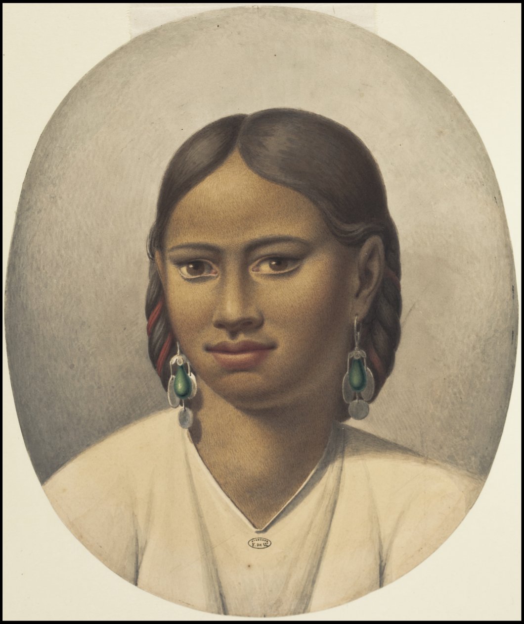 En samling av Waldecks originale kunstverk fra Mesoamerica, boks 4 av 22 av Johann Friedrich Maximilian von Waldeck